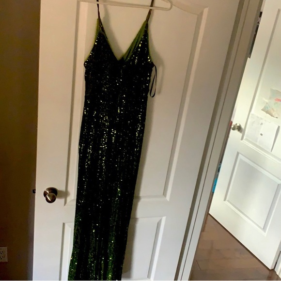 TFNC Sleeveless Sequinned Maxi Dress - Picture 2 of 5